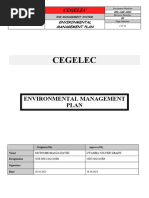 Cegelec Environmental Management Plan