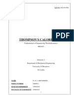 CW - Thompson's Calorimeter - Jeshan