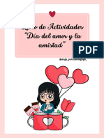 Libro de Actividades Día Del Amor y La Amistad.