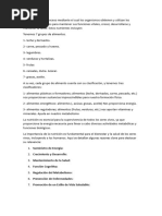 La Nutrición Es El Proceso Mediante El Cual Los Organismos Obtienen y Utilizan Los Nutrientes Necesarios para Mantener Sus Funciones Vitales