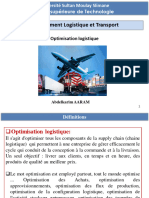 Cours: Optimisation Logistique