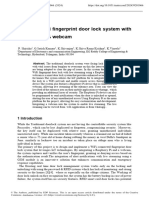 IoT Based Wifi Fingerprint Door Lock System With R