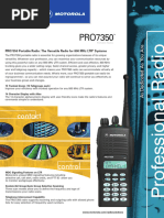 Radio Motorola PRO7350