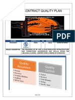 Draft Contract Quality Plan