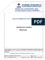 01-Method of Statement For Piling Works