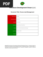 PR-1961 2010 Process Leak Management