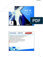 2a IAS 36 Impairment of Assets Class Slides 2022 - Lecture 2 (Colour)