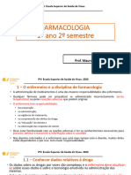 1 O Enfermeiro e A Disciplina de Farmacologia