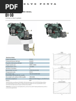 Volvo Penta Inboard Diesel: 1.13 Liter, In-Line 3 Cylinder