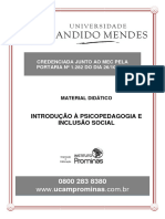 Introdução A Psicopedagogia e Inclusão Social