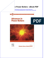 Ebook Advances in Power Boilers PDF Full Chapter PDF