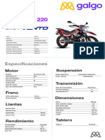 Ficha T Cnica Vento Crossmax 220 Galgo