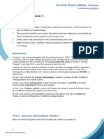 Vitamin C Content of Cabbage Student Support Sheet