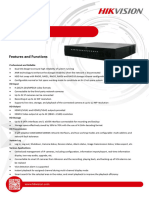 Datasheet of - DS-9632NI-I8T NVR