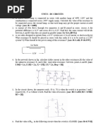 Unit I - DC Circuits