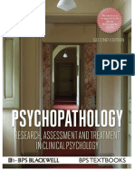 Psychopathology Research Assessment and Treatment in Clinical Psychology 2nbsped 9781118659335 Compress