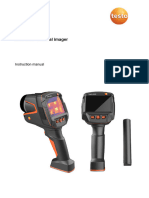 Testo 883 Thermal Imager Instruction Manual - IN