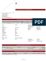 Loan Account Statement For LACAL00035274563