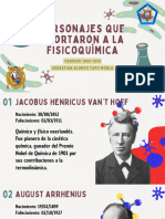 Personajes Que Aportaron A La Fisicoquímica