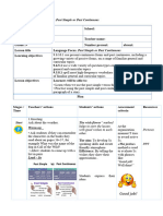 Language Focus. Past Simple or Past Continuous