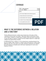 EQUIVALENCE RELATION - March 27