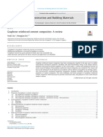 2020 - Graphene Reinforced Cement Composites - A Review