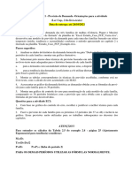 Previsão Da Demanda-Estudo de Caso 1 e Exercícios de Fixação