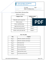 CAIE 5 Science Mock 1 RP