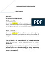 Sujetos de La LEY DE CONTRATO DE TRABAJO 20744