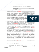 (Template) Form 2 Deed of Undertaking