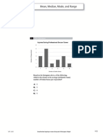 Mean, Median, Mode and Range