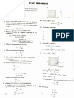 Formulas For Fluid Mechanics