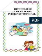 Protocolo de Articulación