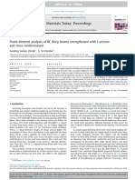 Sandeep Sankar Chiriki - Finite Element Analysis of RC Deep Beams Strengtned With I Section and Truss Reinforcement