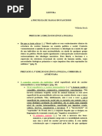 Leitura - A Psicologia de Massas Do Fascismo - Wilhelm