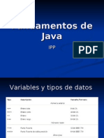 Clase Fundamentos de Java