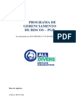 Programa de Gerenciamento de Riscos PGR