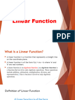 Linear Function