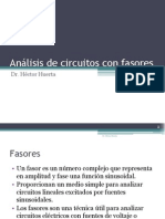 Análisis de Circuitos Con Fasores