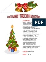 Costumbres y Tradiciones Navideñas