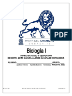 Actividades Bloque I La Biologia Como Ciencia de La Vida