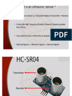 Ultrasonic Sensors