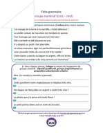 Groupe Nominal Cm1 Cm2