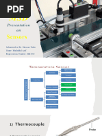 MSD Presentation On 5 Sensors