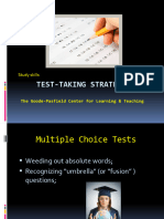 Test-Taking Strategies