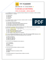 Ca Inter Advanced Accounting MCQ 