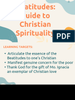 Lesson 3-Beatitudes, Guide To Christian Spirituality