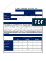 Informe Anual de Labores Del Tutor