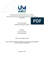 Analogia - y - Escritura O.K