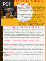 Historia de La Música Criolla y La Historia de Walloeen